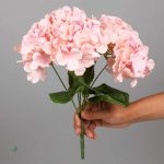 Hortensias en bouquet, option sans entretien