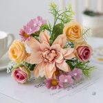 Fleurs faux bouquets, parfaits pour la maison ou le bureau