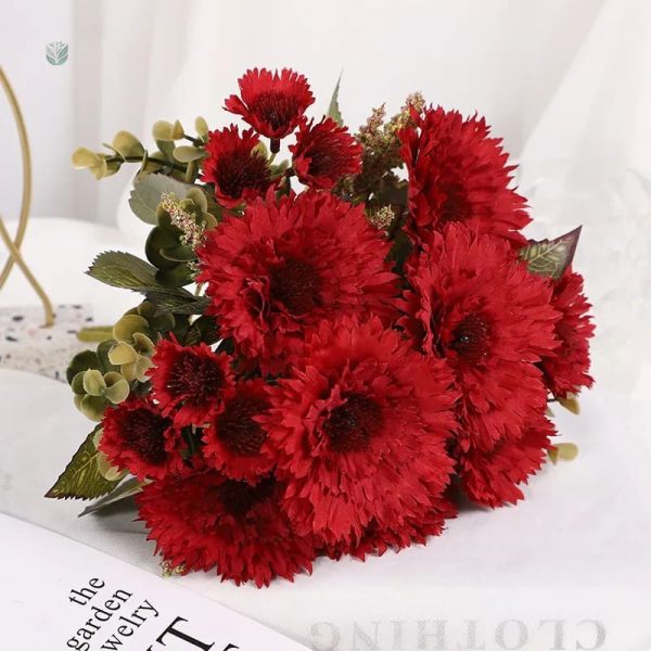 Bouquet Gerbera de fleurs artificielles colorées