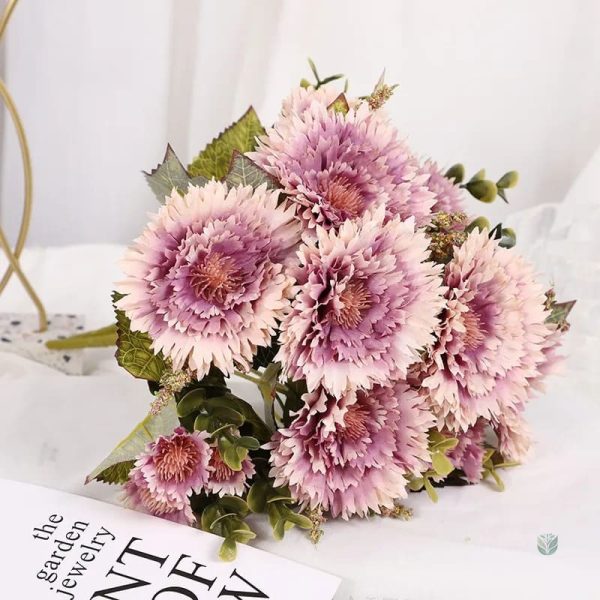 Gerberas artificiels vifs pour embellir votre espace