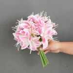 Bouquet Lys Artificiel, élégance florale durable
