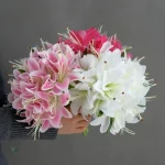 Bouquet lys décoratif, solution sans entretien pour votre intérieur