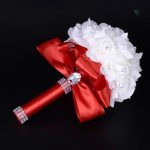 Bouquet de Mariée Pas Cher en fleurs artificielles