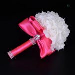 Bouquet de mariée à petit prix en couleurs douces