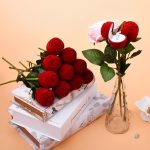 Composition florale pour célébrer la Saint-Valentin