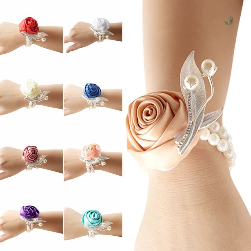 Bracelets Fleurs Mariage