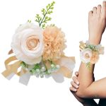 Bracelet fleuri pour un look nuptial unique