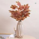 Branche d'érable artificielle aux couleurs d'automne