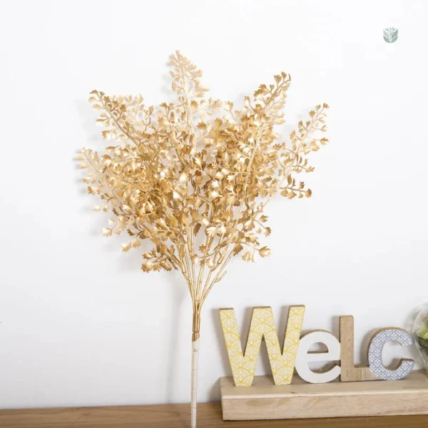 Branche dorée pour décoration de Noël