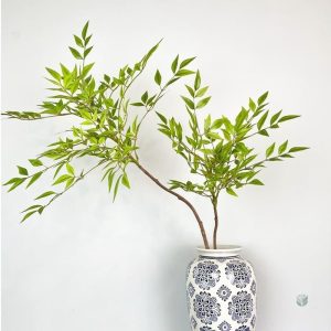Branche de bambou synthétique pour décoration naturelle