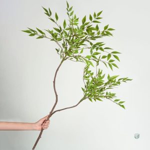 Accessoire décoratif en bambou artificiel pour arrangements