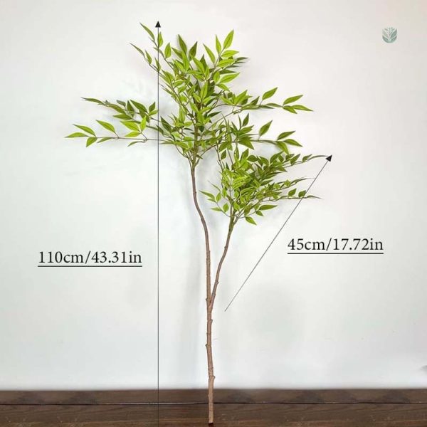 Branche artificielle en bambou pour une ambiance zen