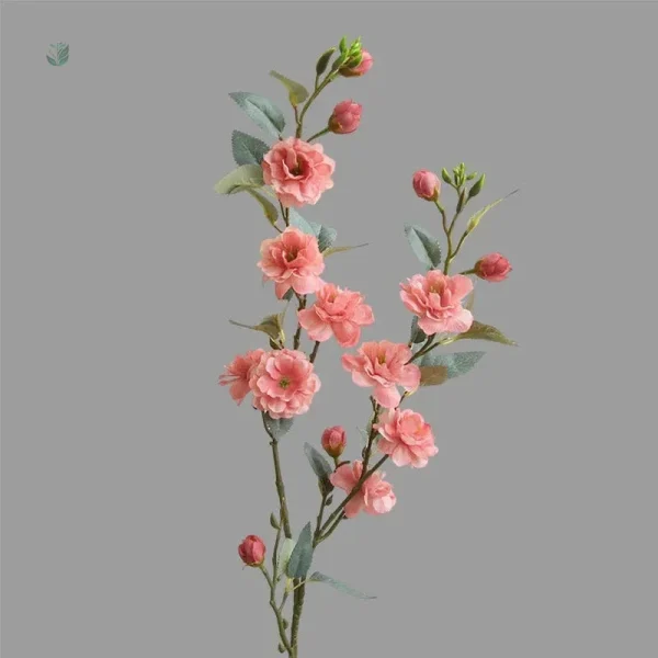 Branche artificielle de camélia en fleurs