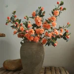 Branche décorative en camélia pour événements