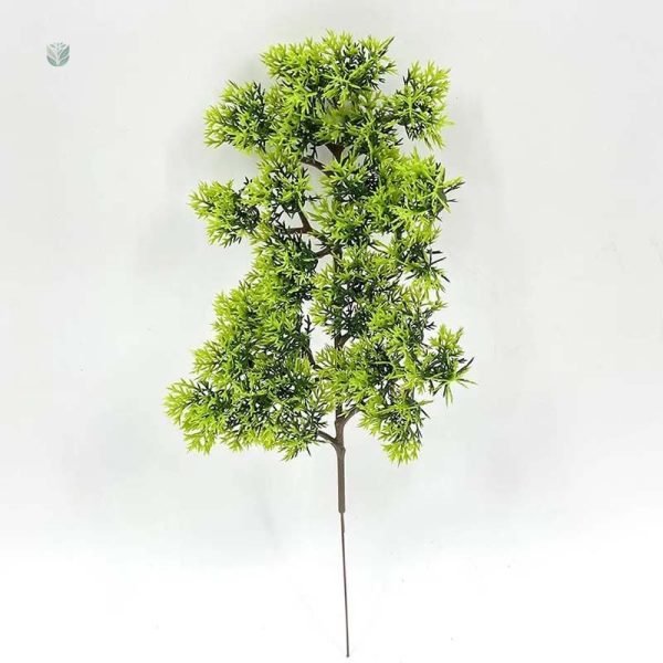Branche de cyprès en plastique pour arrangements floraux
