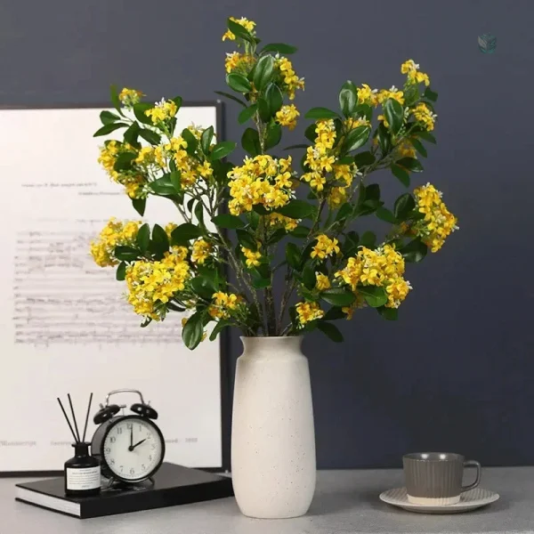 Fleurs Osmanthus synthétiques pour une décoration durable
