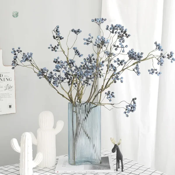 Branche de Canneberge artificielle décorative