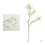 Branche de canneberge verte pour créations artistiques