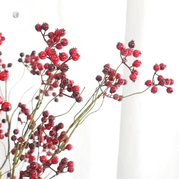 Branche de canneberge décorative pour occasions spéciales