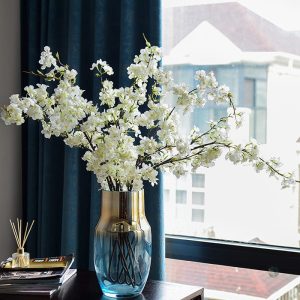 Branche de cerisier en fleur, esthétique printanière