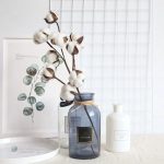 Branche de coton pour décoration florale élégante