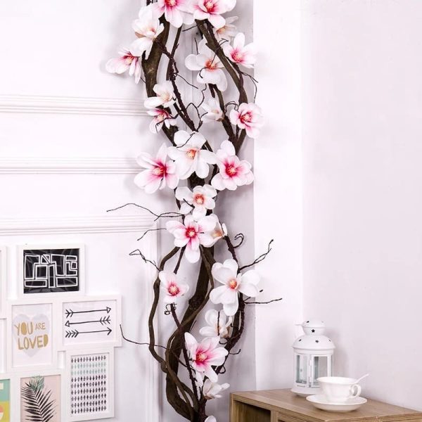Branche de Magnolia artificielle décorative