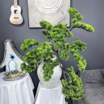 Branche de pin artificiel décorative pour intérieur
