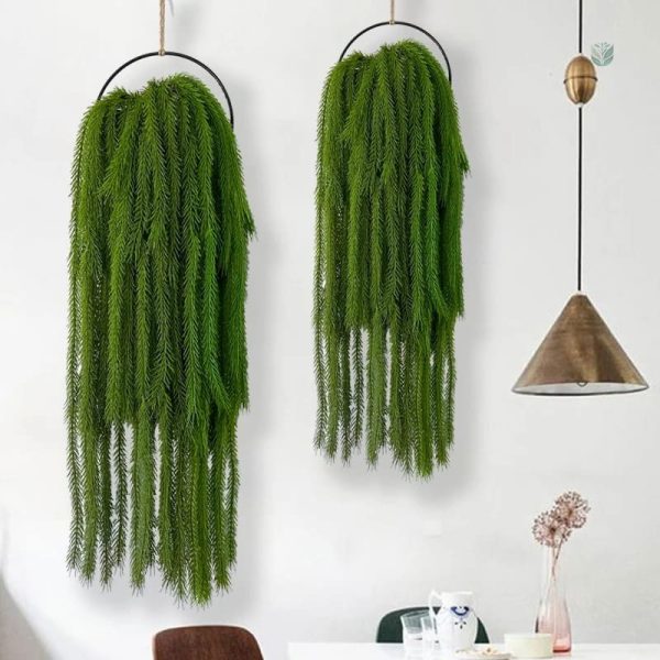 Branche de Pin Tombante, plante décorative artificielle