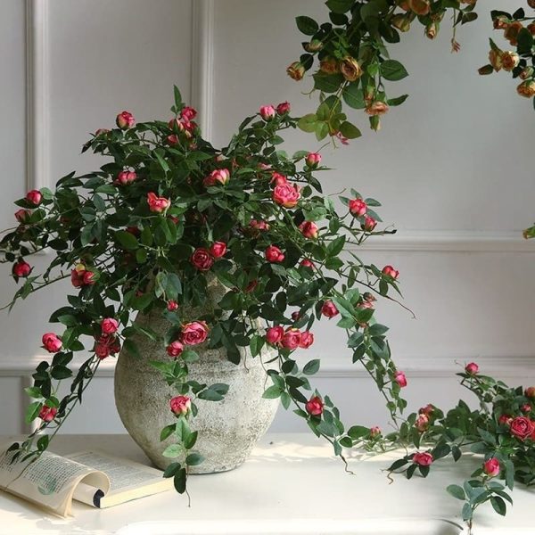 Branche de Rose artificielle décorative