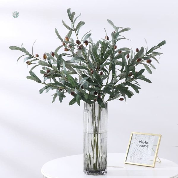 Branche d'Olivier Artificiel, touche naturelle pour votre déco