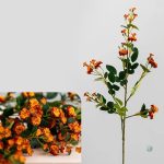 Fleurs en plastique durables pour usage prolongé
