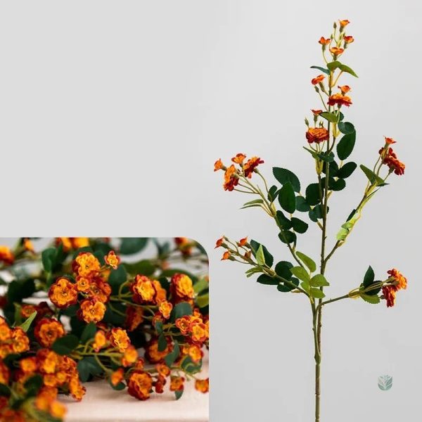 Fleurs en plastique durables pour usage prolongé