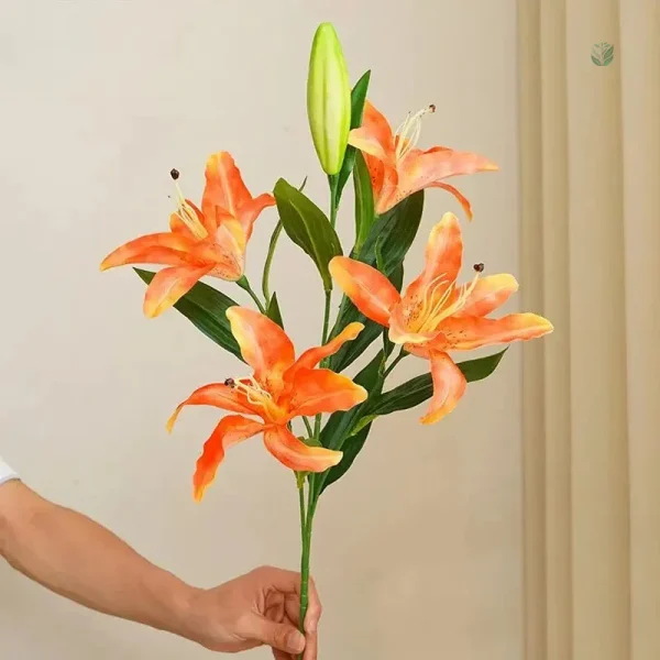 Branche artificielle de lys pour bouquets