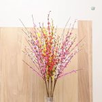 Fleurs décoratives en plastique pour événements