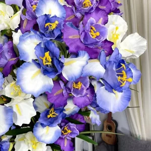 Iris artificiel élégant pour embellir votre intérieur