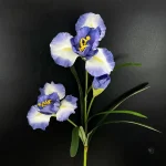 Branche d'iris en plastique, parfaite pour la décoration