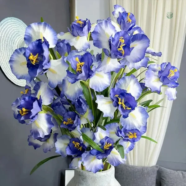 Fleurs artificielles iris, ajout subtil à votre espace