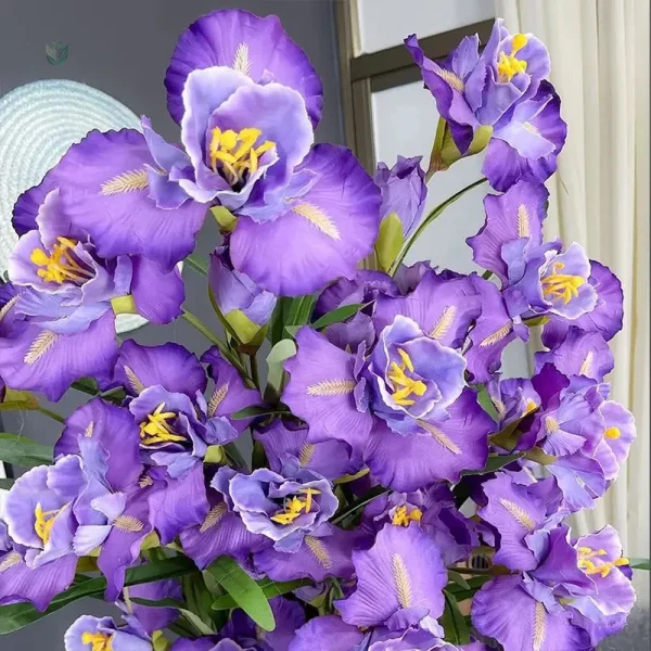 Branche iris, alternative durable aux fleurs naturelles