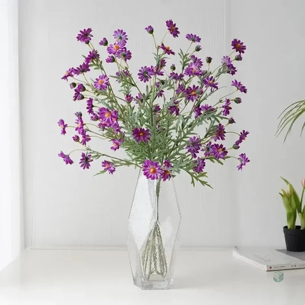Fleurs artificielles pour un style champêtre