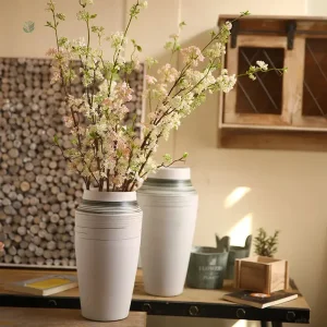 Petites fleurs en tissu pour décoration intérieure