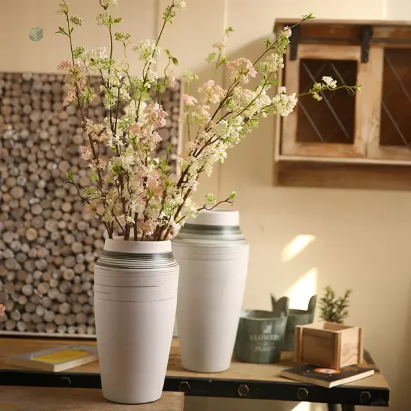Petites fleurs en tissu pour décoration intérieure