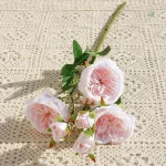 Branche de fleurs roses, idéal pour mariage ou événement