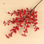 Rameaux de baies rouges, parfaits pour des arrangements