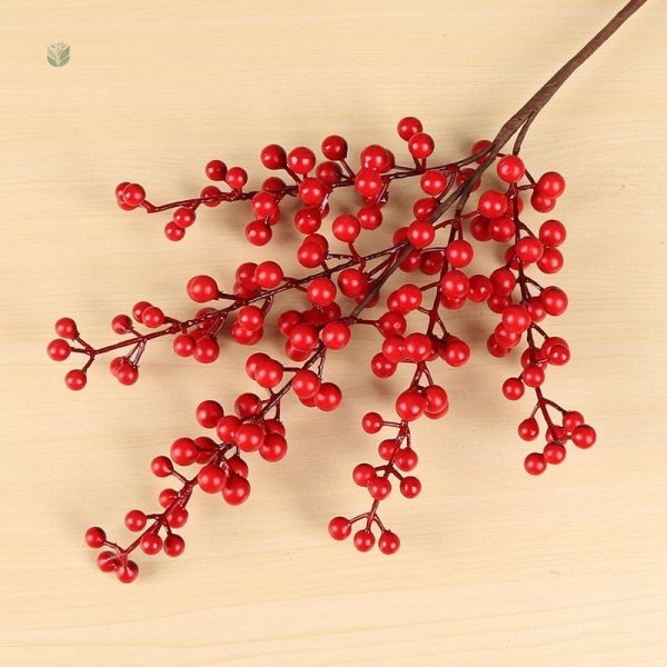 Rameaux de baies rouges, parfaits pour des arrangements