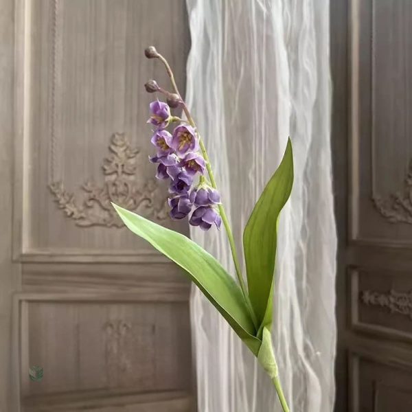 Brin de Muguet décoratif, faux muguet élégant