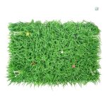 Cadre décoratif avec éléments végétaux synthétiques