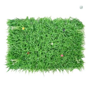 Cadre décoratif avec éléments végétaux synthétiques