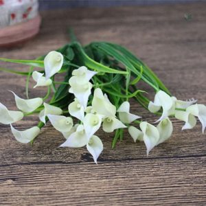 Callas synthétiques de qualité, ajout de couleur et de style
