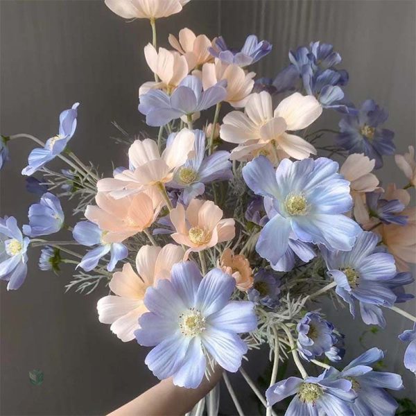 Fleurs artificielles de camomille pour décoration intérieure