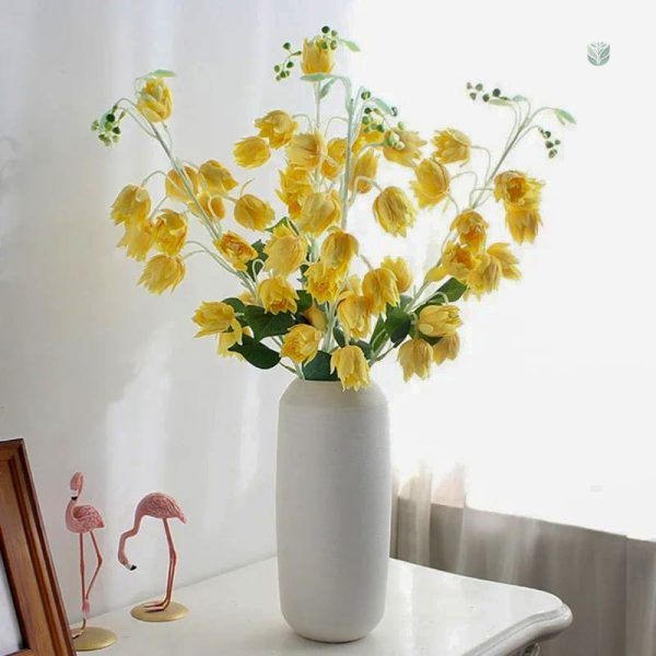 Campanule artificielle pour décoration intérieure élégante